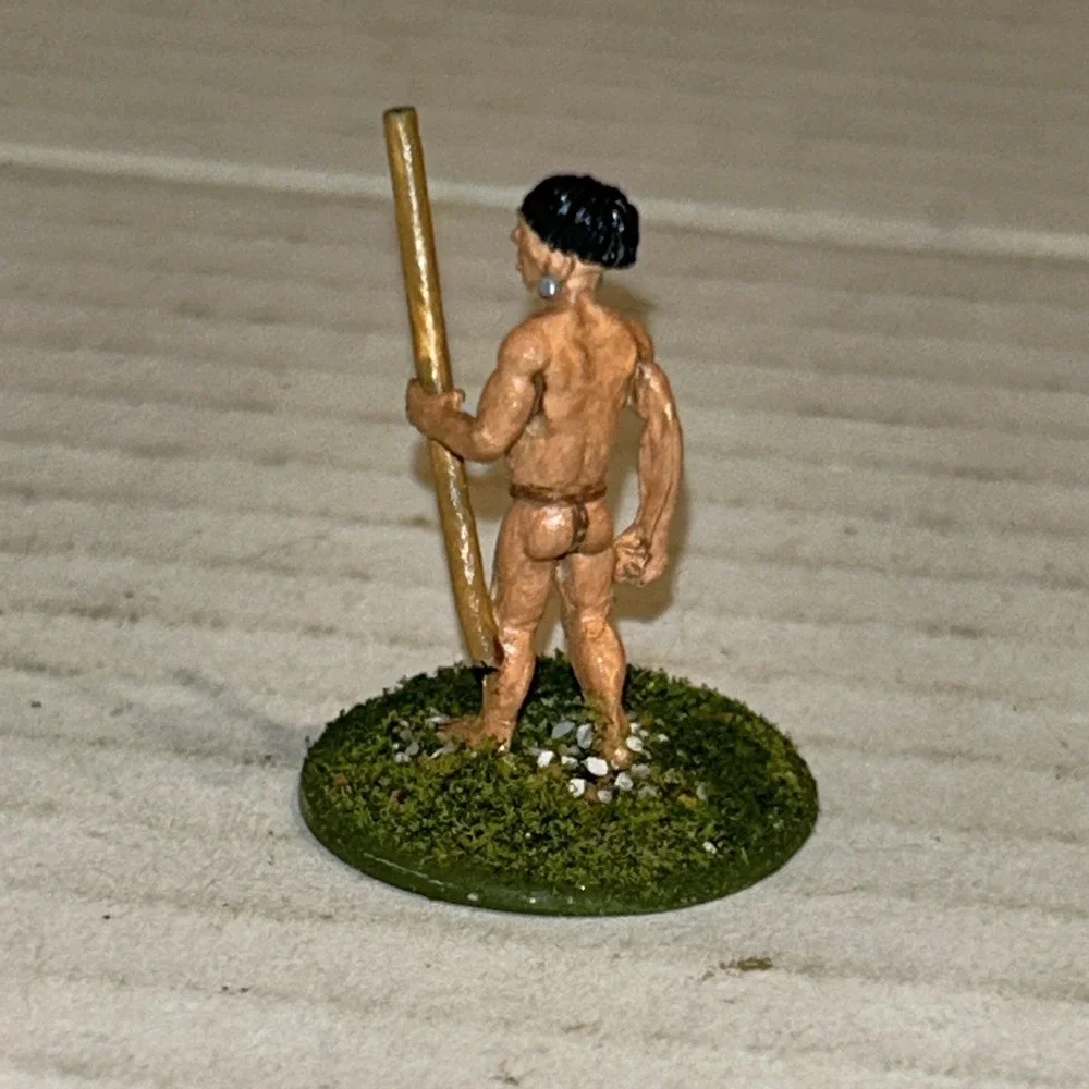 Ral Partha Primitive Islander Warrior‎ Metal Miniature Warhammer